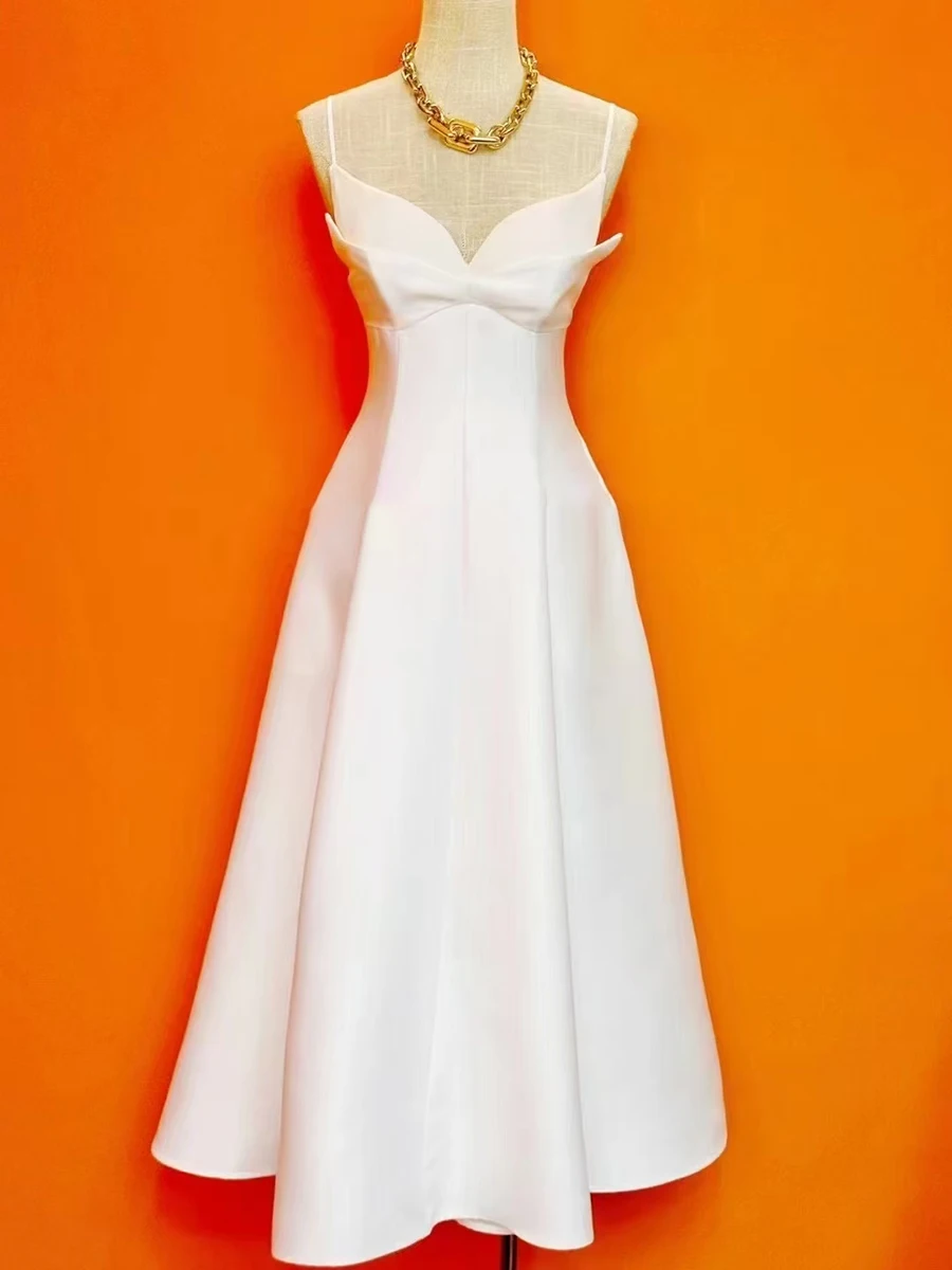 Twotwinstyle sólido emagrecimento elegante vestidos longos para mulheres dupla camada sem mangas túnica temperamento vestido roupas femininas novo