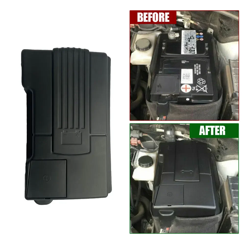 

Car Engine Battery Dust Electrode Waterproof Protective Cover Accessories for Skoda Kodiaq Octavia 5E A7 for VW Tiguan 2016-2021