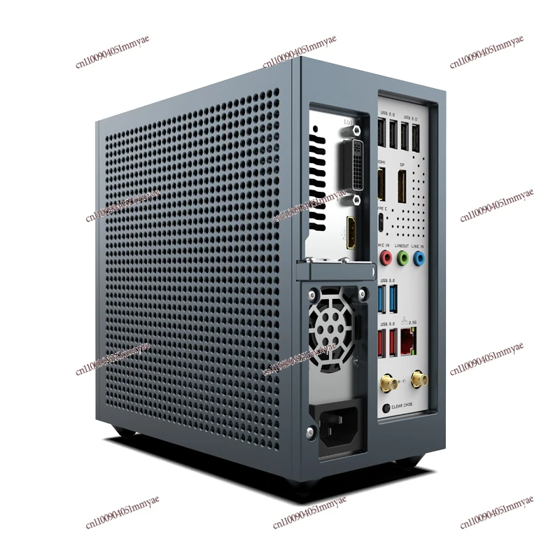 2.0 double slot semi-high single display itxBKB main board chassis 3.66 liters