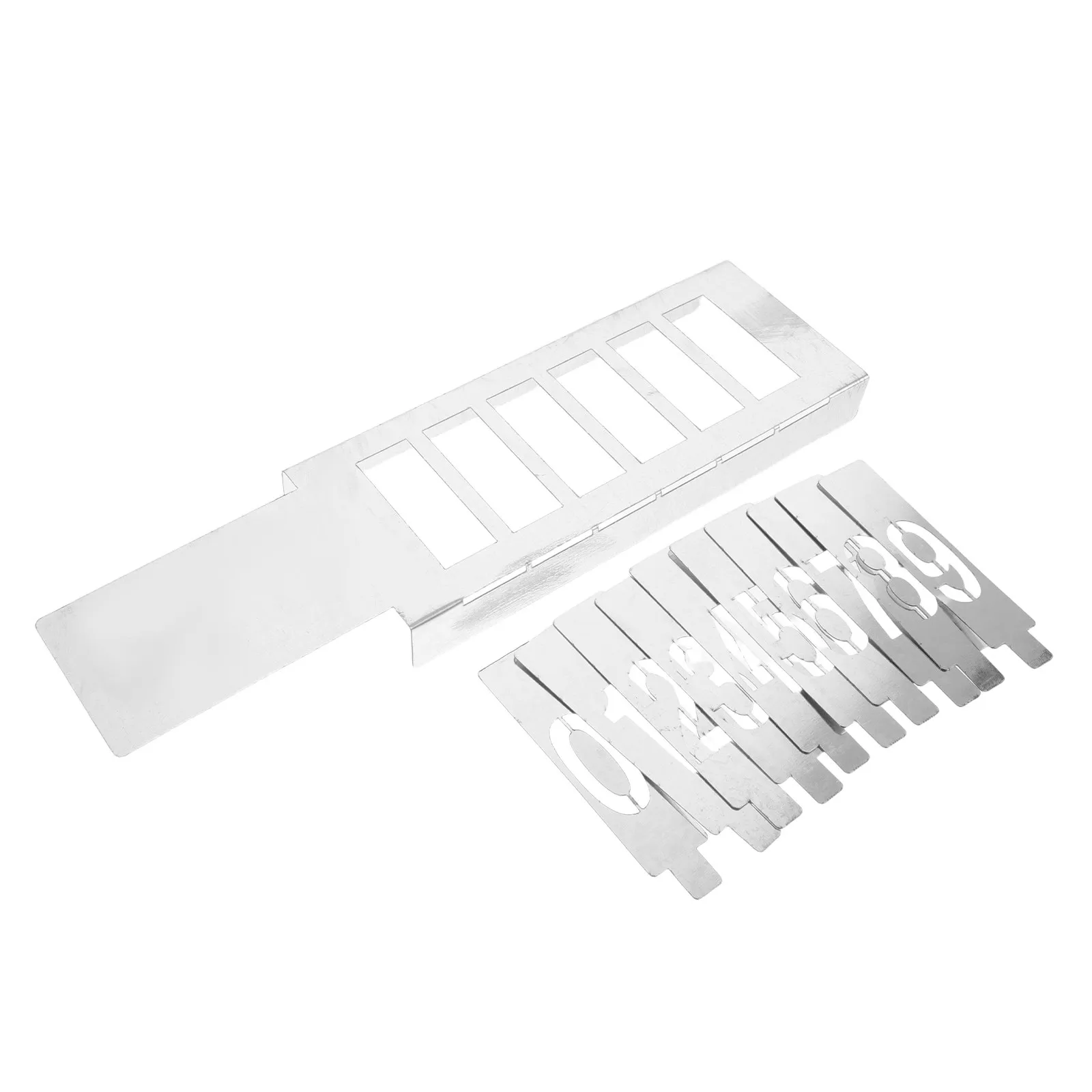 

10 Reusable Metal Number Letter Stencil Templates for Spray Painting Mailbox DIY Crafts Decoration