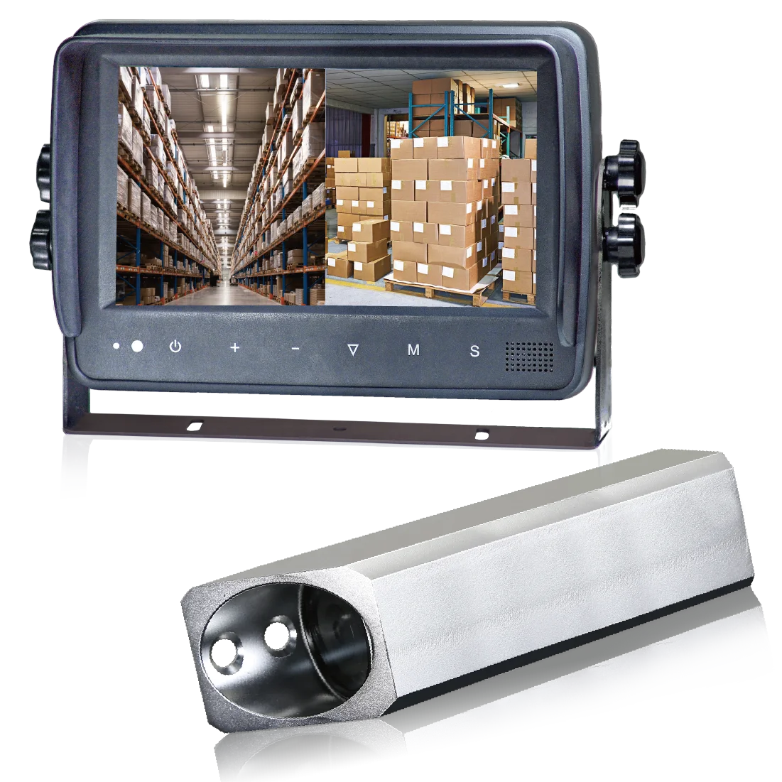 

2022 New Design Forklift Camera IP69K Waterproof Wireless Forklift Camera System 1080P Digital Wireless Backup Camera System