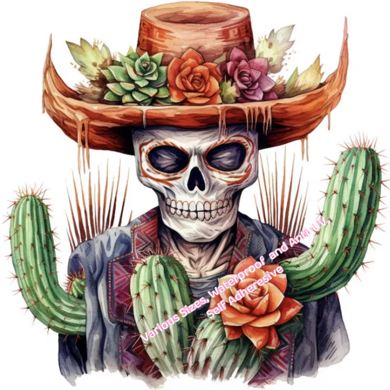 

Three Ratels X66 Personality skull Car Stickers Car Rear windshield Bumper Waterproof Vinyl Decals truck sticker