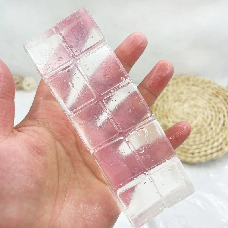 스퀴시 초콜릿 바 스퀴즈 장난감 슬로우 라이징 화이트 초콜릿 바 끈적한 장난감 모형 음식 스트레스 해소 손 휴식 선물