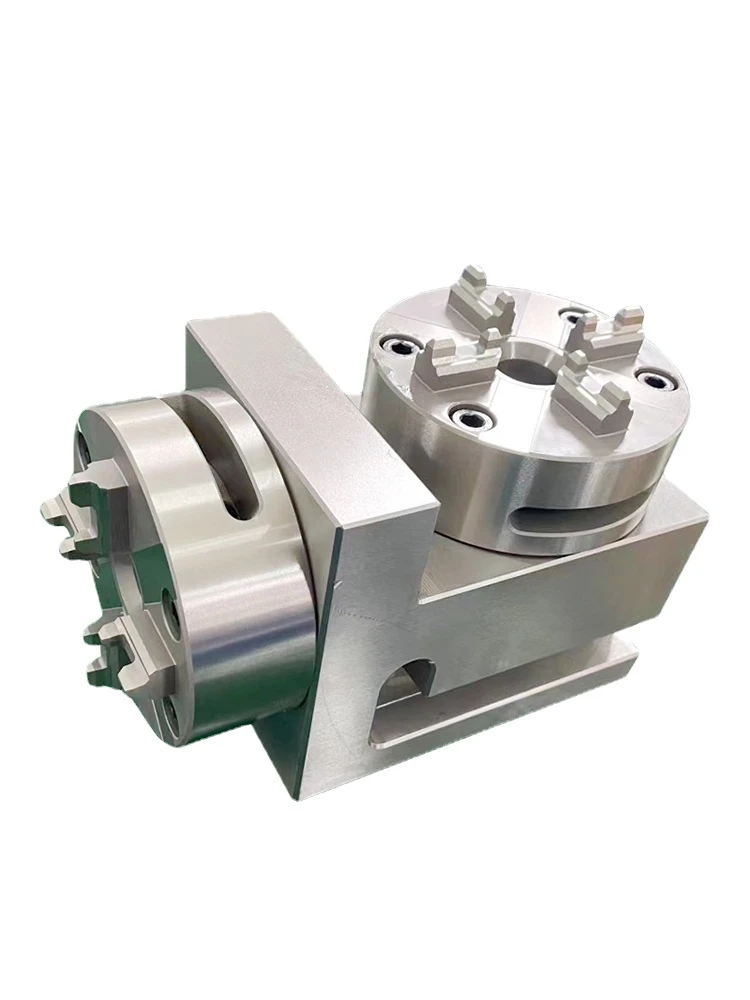 type manual reference chuck side machining horizontal and vertical dual-purpose fixture 4