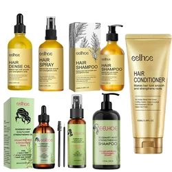 Original Rosemary Hair Care Kit Essential Oil Spray Mint Hair Strengthening Nourishing Treatment Split Ends and Dry Hair Mask