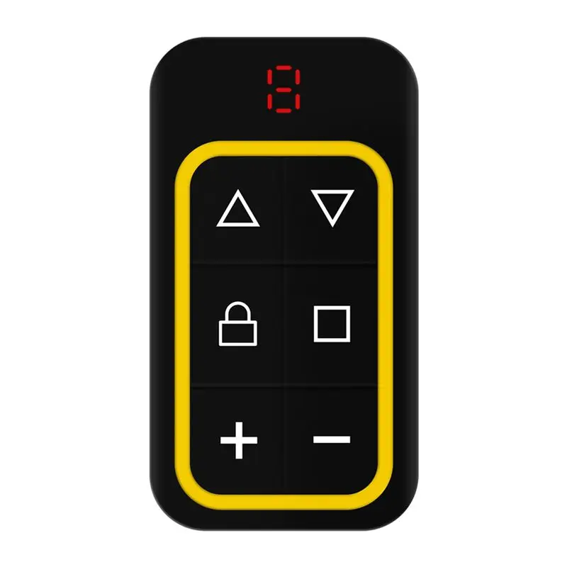 ABKN Multi Frequency Garage Door Remote Control 270-868MHZ RF Copy Remote 5X Automatically Identify