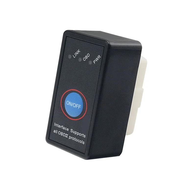 ELM327 V2.1 Bluetooth Power Switch On / Off OBD2 Diagnostic Tool Xiaoyushu 327 2.1 Obdi Code Reader