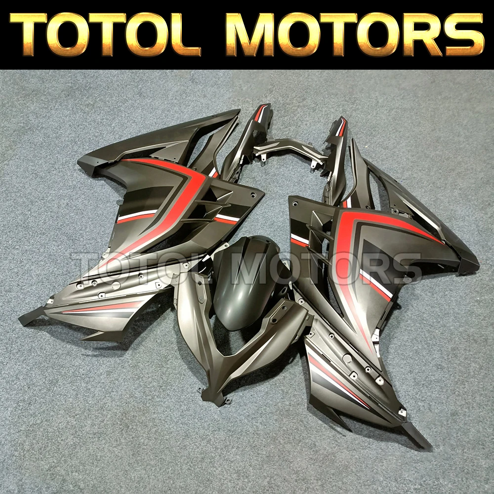 Motorcycle Fairings Kit Fit BodyWork FOR NINJA 300 2013 2014 2015 2016 2017 2018 EX300 Black Red