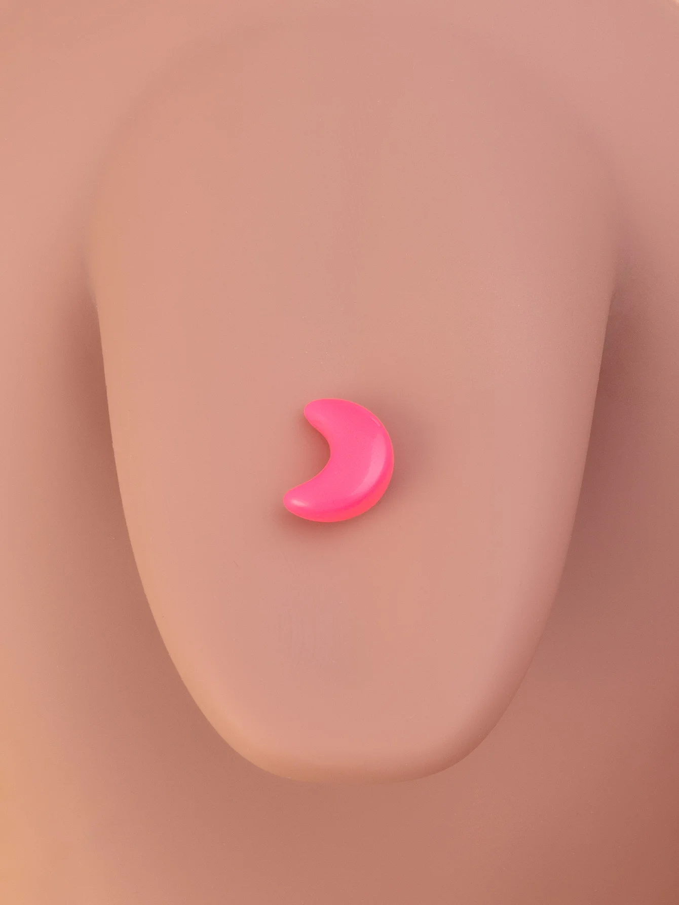 5pcs Acrylic Star Moon Heart Tongue Stud for Women Girl Stainless Steel Tongue Barbell Cute Trendy Tongue Piercing Jewelry