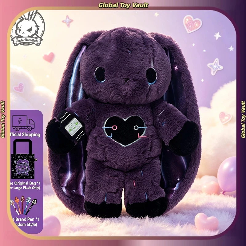 Pluishie Dreadfuls Galaxy Rabbit Plush Toy Soft Stuffed Long Ear Galaxy Print Decorcomforting Collection Cute Doll Brithday Gift