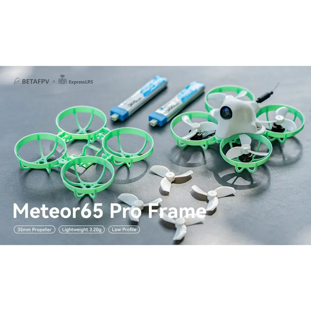 BETAFPV Meteor65 Pro Frame Indoor and Outdoor Racing Quadcopter Drone Accessories 2-inch FPV Racing Drone