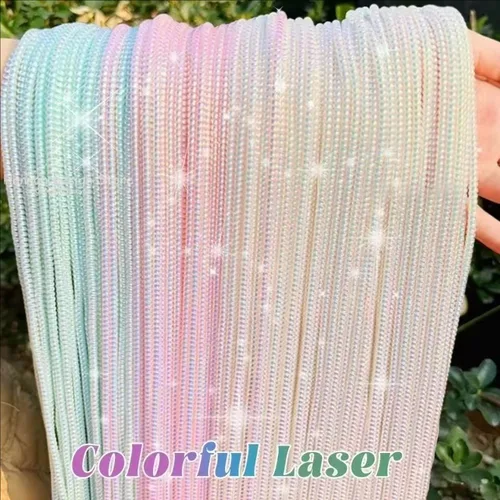 Imagen 2 del producto Nuevo Protector de Cable de carga USB en espiral de TPU Color láser de 1,4 M para IPhone Samsung Huawei línea de Cable de auriculares protección antirotura