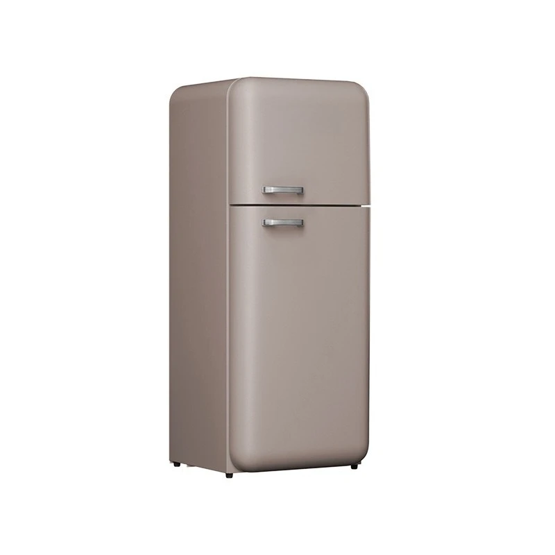 BCD-253RAS Small large capacity Internet celebrity wabi sabi wind double door retro refrigerator imported home