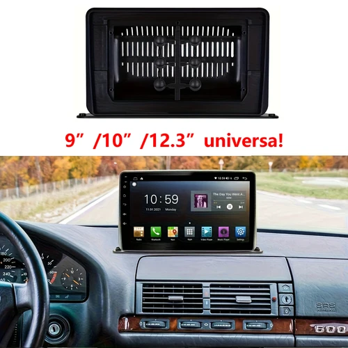 Imagen 1 del producto Fascia de Radio Universal para coche, Android 2, doble Din, 9 "", 10"", 12,3 "", para coche antiguo, camión, Panel estéreo, marco de montaje para tablero, Kit de molduras faciales
