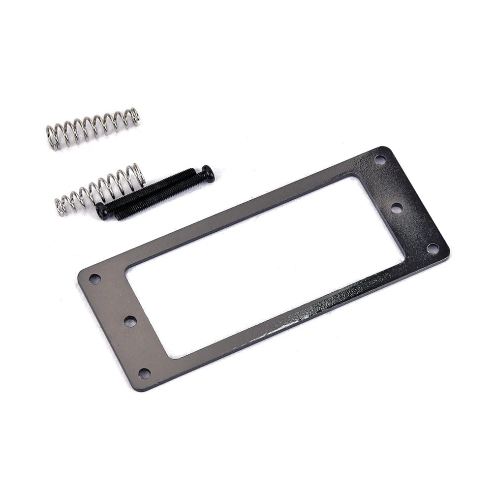 

Flat Metal Humbucker Pickup Mounting Ring Golden 688x29mm Thick 2mm Short Frame Cover for Guitar Humbucker Mounts Mini Frame