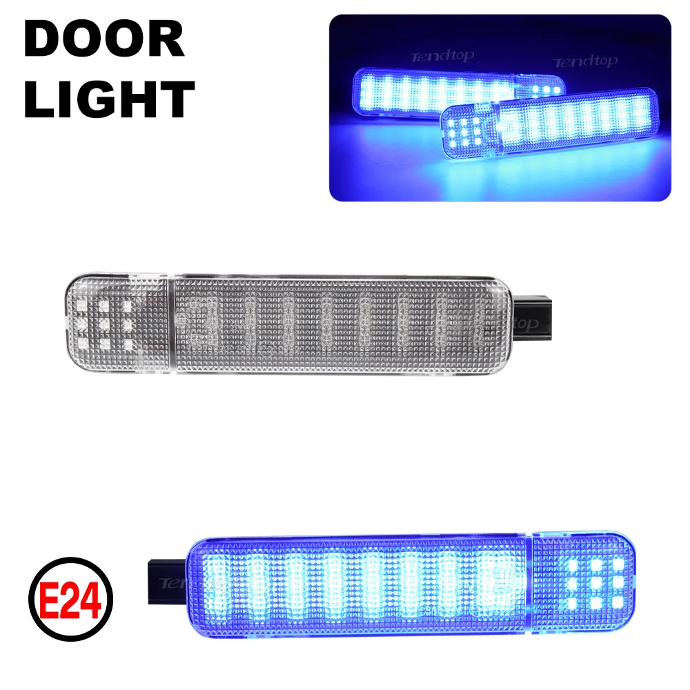 Car LED Light Interior Side Door Panel Lights Courtesy Reflector Light For Chevy/GMC C/K 1500 2500 3500 Tahoe Yukon