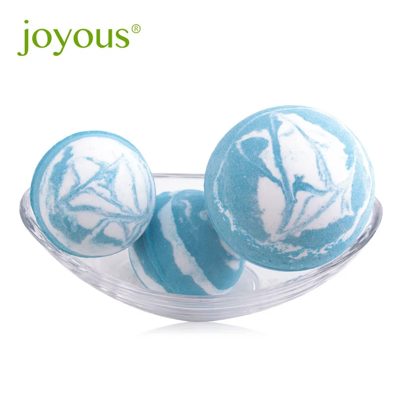 Blue Sky Mint Scent Essential Oil Bath Ball 100g Moisturizing And Hydrating Bubble Bath for Relaxing And Refreshing Bath Time