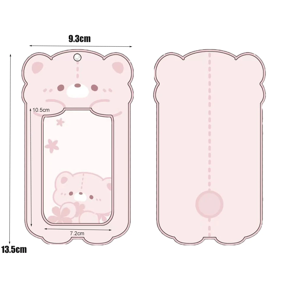 Ins 3-inch Alien Cartoon Animal Series Card Set Star Chasing Small Card Storage Bus Card Student Card Holder