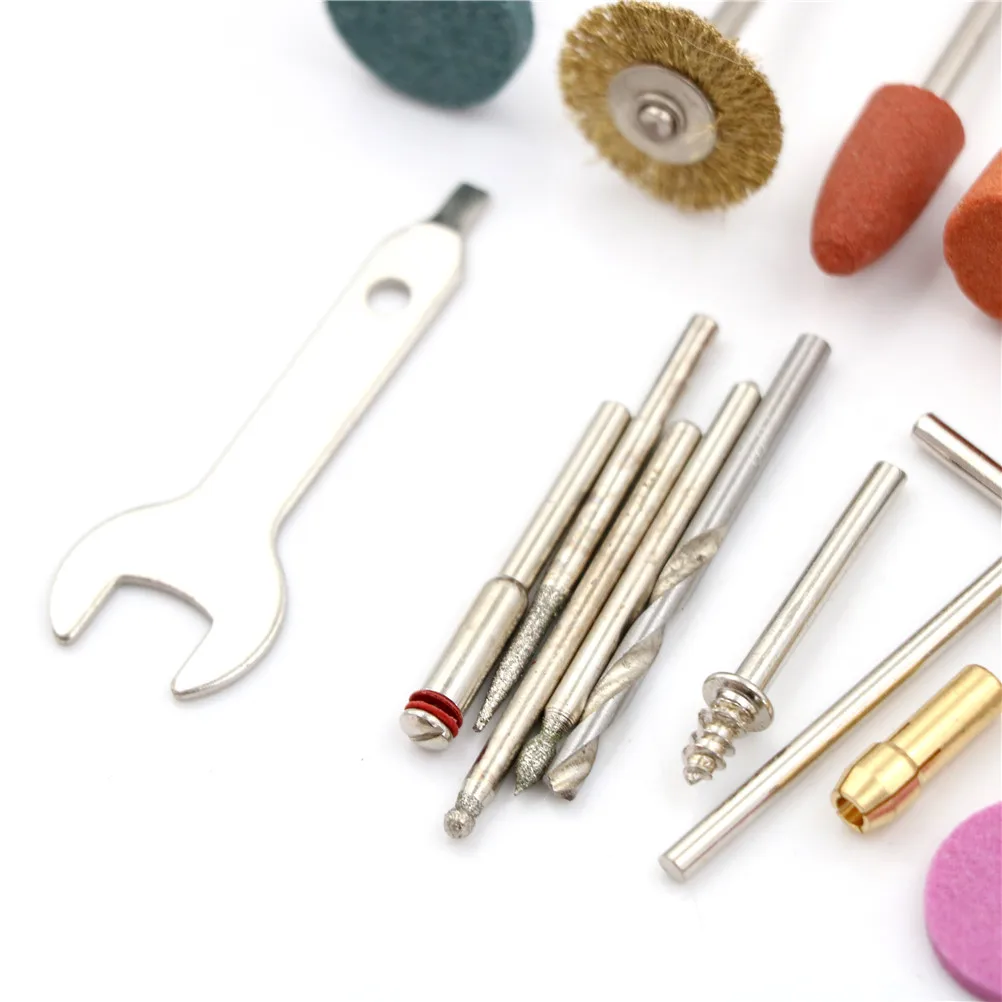 40pcs Metal Grinding Polish Electric Drill Engraving Grinder Mini Bit Kit For Dremel Sanding Polish Cutting Abrasive Rotary Tool