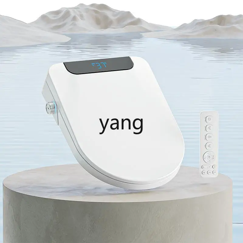 غطاء مرحاض ذكي منزلي أوتوماتيكي من CX، شقة صغيرة عالمية، تنظيف دائرة دوران أوتوماتيكية، نوع فوري