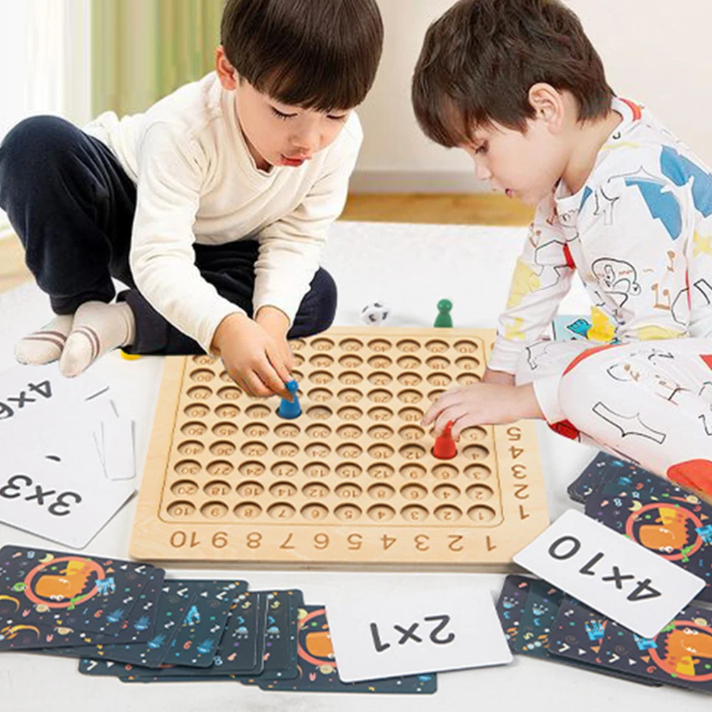 Toy Learning Board Multiplication Table Teaching Aids Child Kids Children's Toys Paper Boards