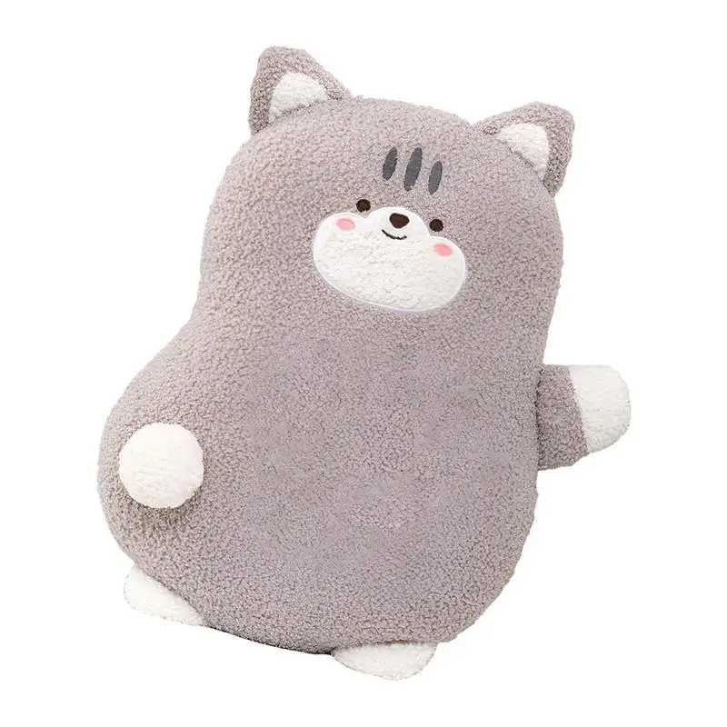 Cat Plush Toy Stuffed Cat for Kids 45cm Cat Plush Plush Figure Toys Fluffy Cat Toy for Sofa Bedroom Car Decor