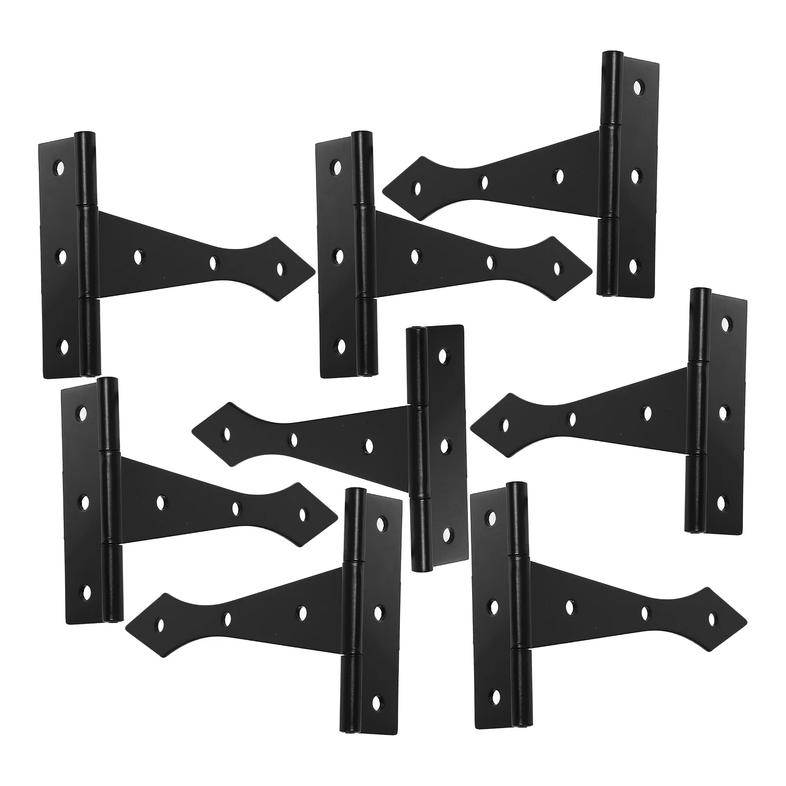 

8Pcs Iron Hinges for Cabinet Doors Heavy Duty Door Hinge Replacement Residential Use Wear-Resistant Metal Hinge for Kitchen