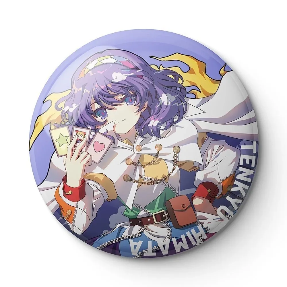 Самодельный круглый бейдж из жести Oriental Project Boli Lingmeng doujin, 58 мм, окружающая зона