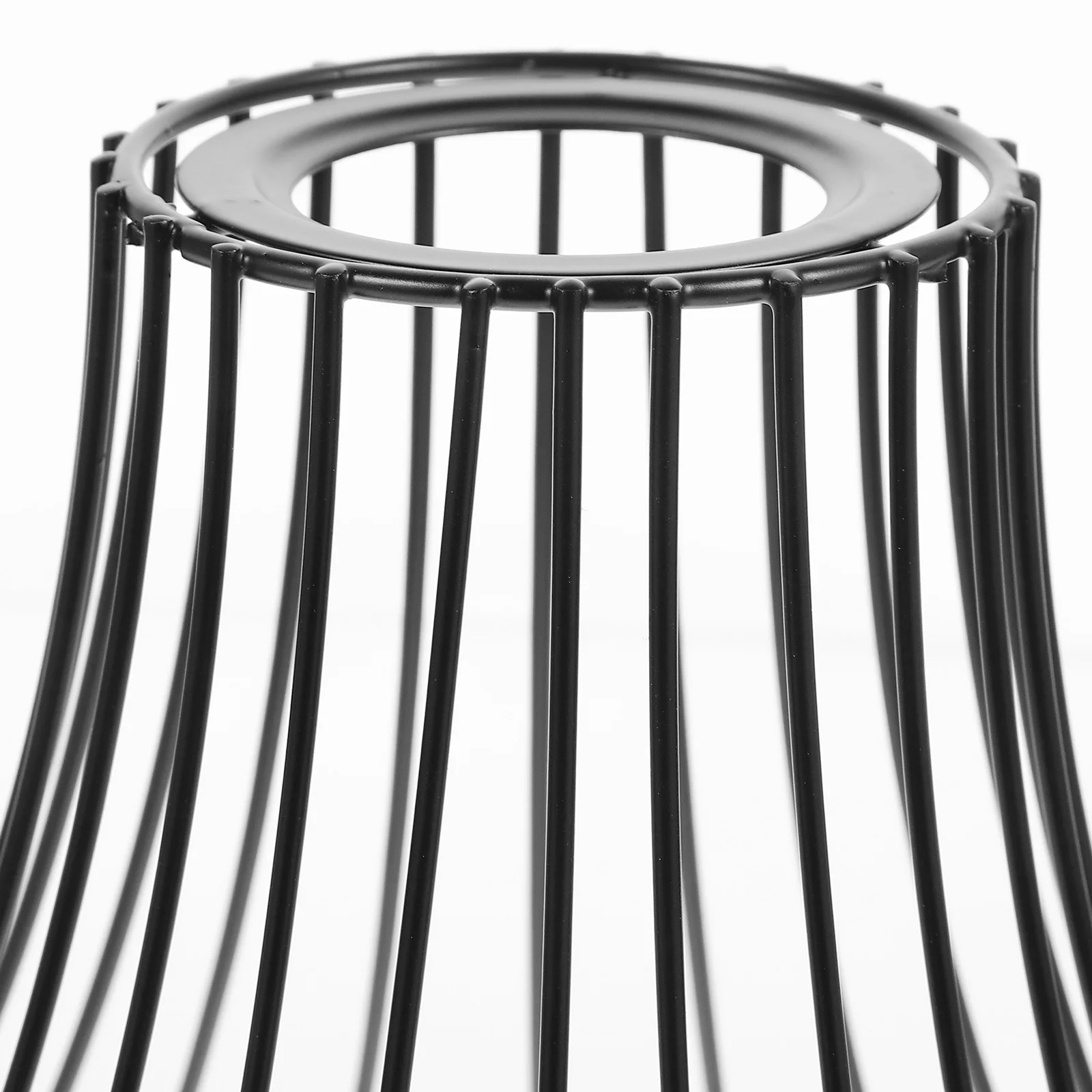 

Metal Wire Pendant Light Shade Hollow Design Sturdy Construction Long-Lasting Reliability Home Decoration Kitchen