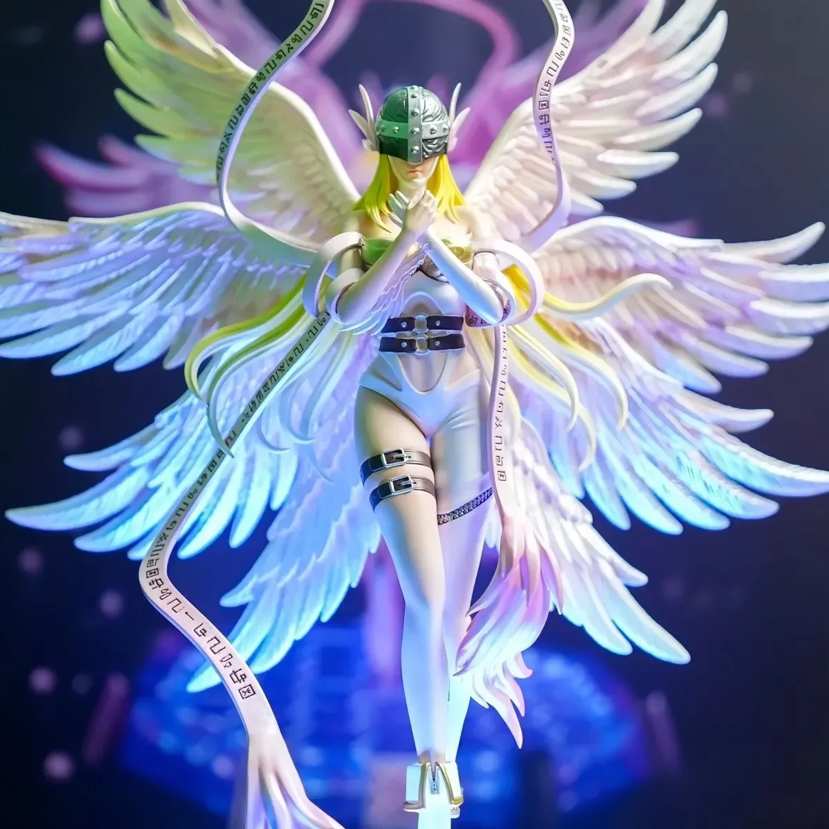 Angewomon Figure Digimon Adventure Anime Figures Pvc Model Gk Statue Collectible Toy Desk Decoration Doll Children Birthday Gift