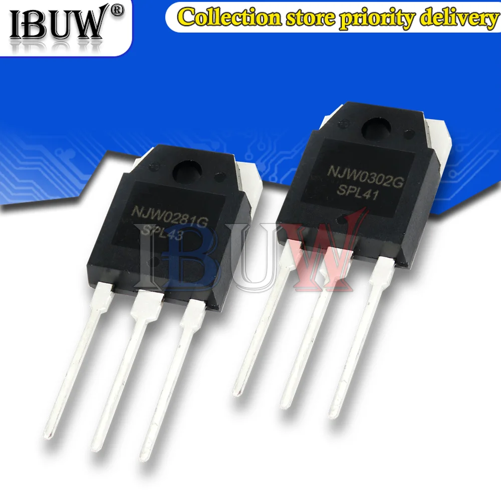 5PCS NJW0281G NJW0302G NJW0281 NJW0302  TO3P TO-3P