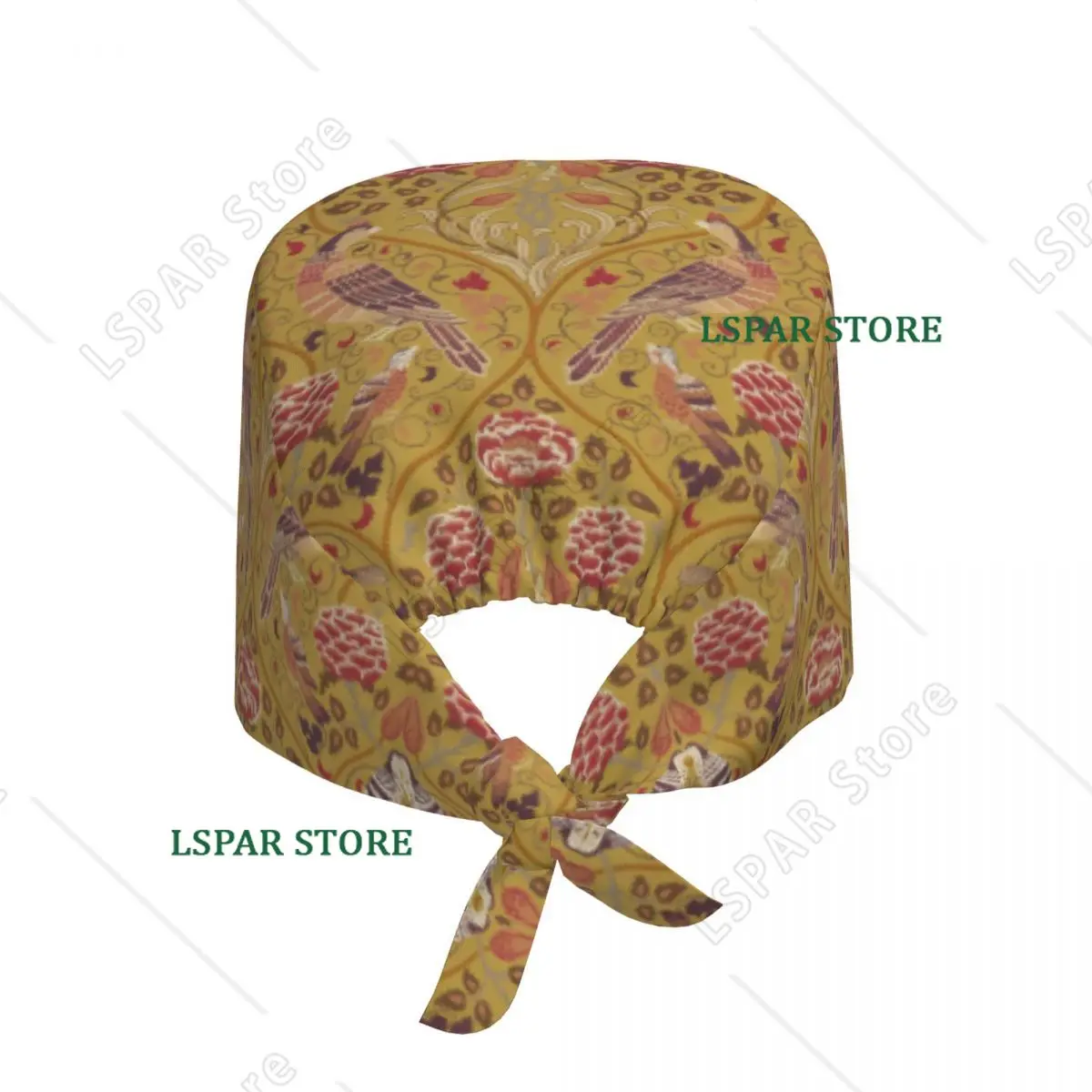Custom Vintage Floral Pattern By William Morris Scrubs Cap Surgical Hats Women Men Operating Room Cap Nursing Cap Lab Works Hat