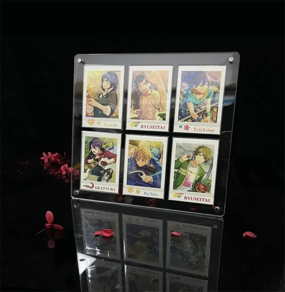 Display stand Polaroid picture frame can be put more than collection card Pokemon/Yu-Gi-Oh/P.A shot extra Action Stuck brick