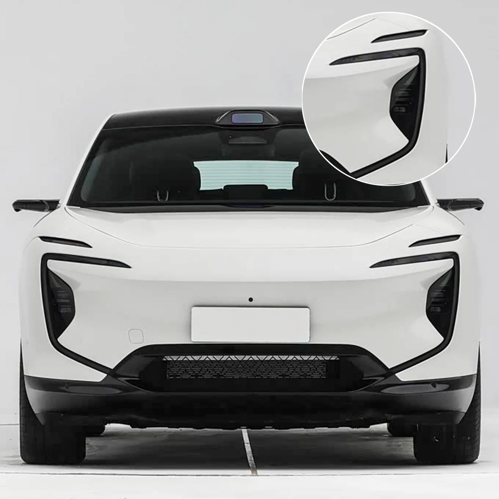 For AVATR 07 11 12 Car Headlight Protective Film Smoke Black TPU PPF Pre Cut Anti-Scratch Headlight Auto Vinyl Wrapping Film