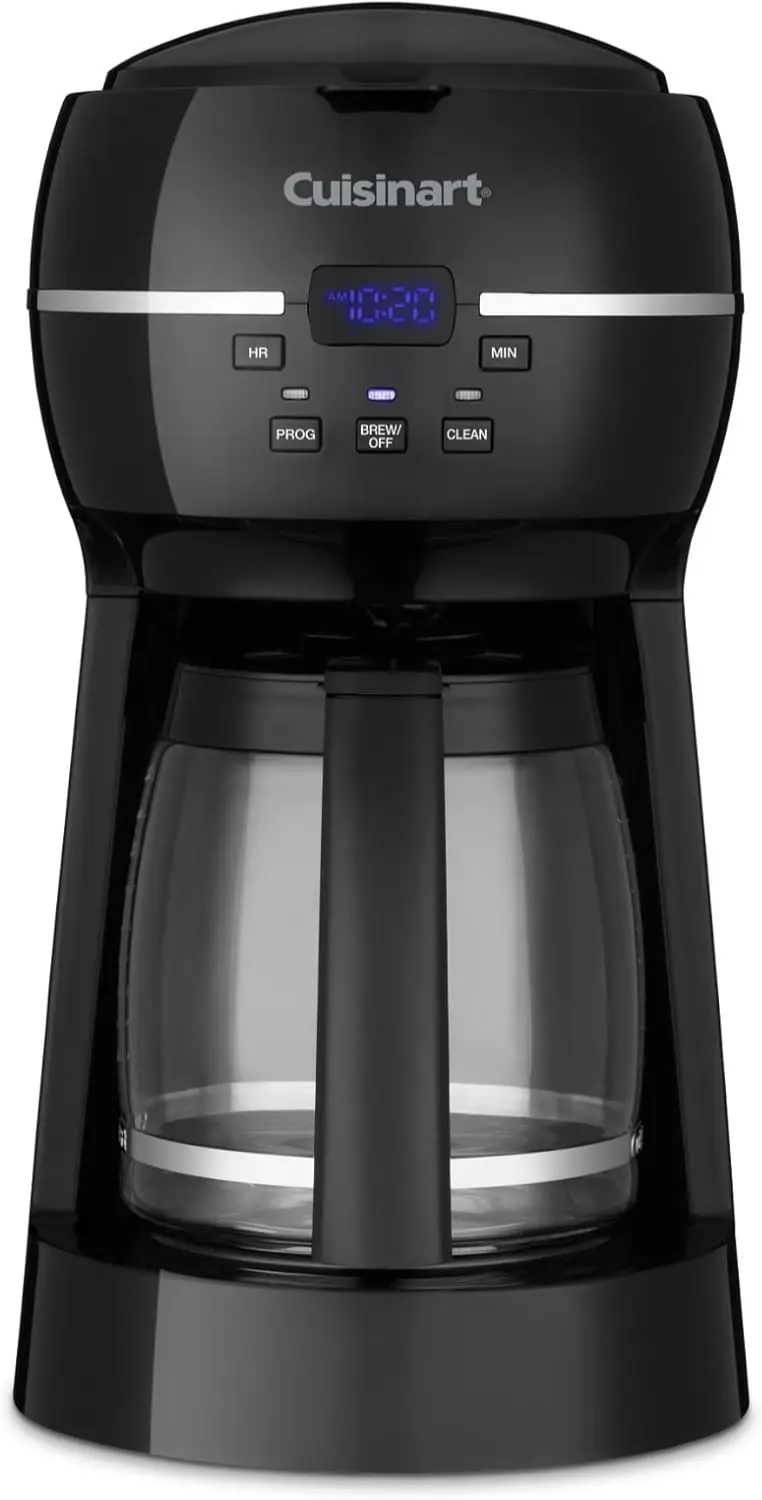 12-Cup Programmable Coffeemaker, DCC-1500TG, Black