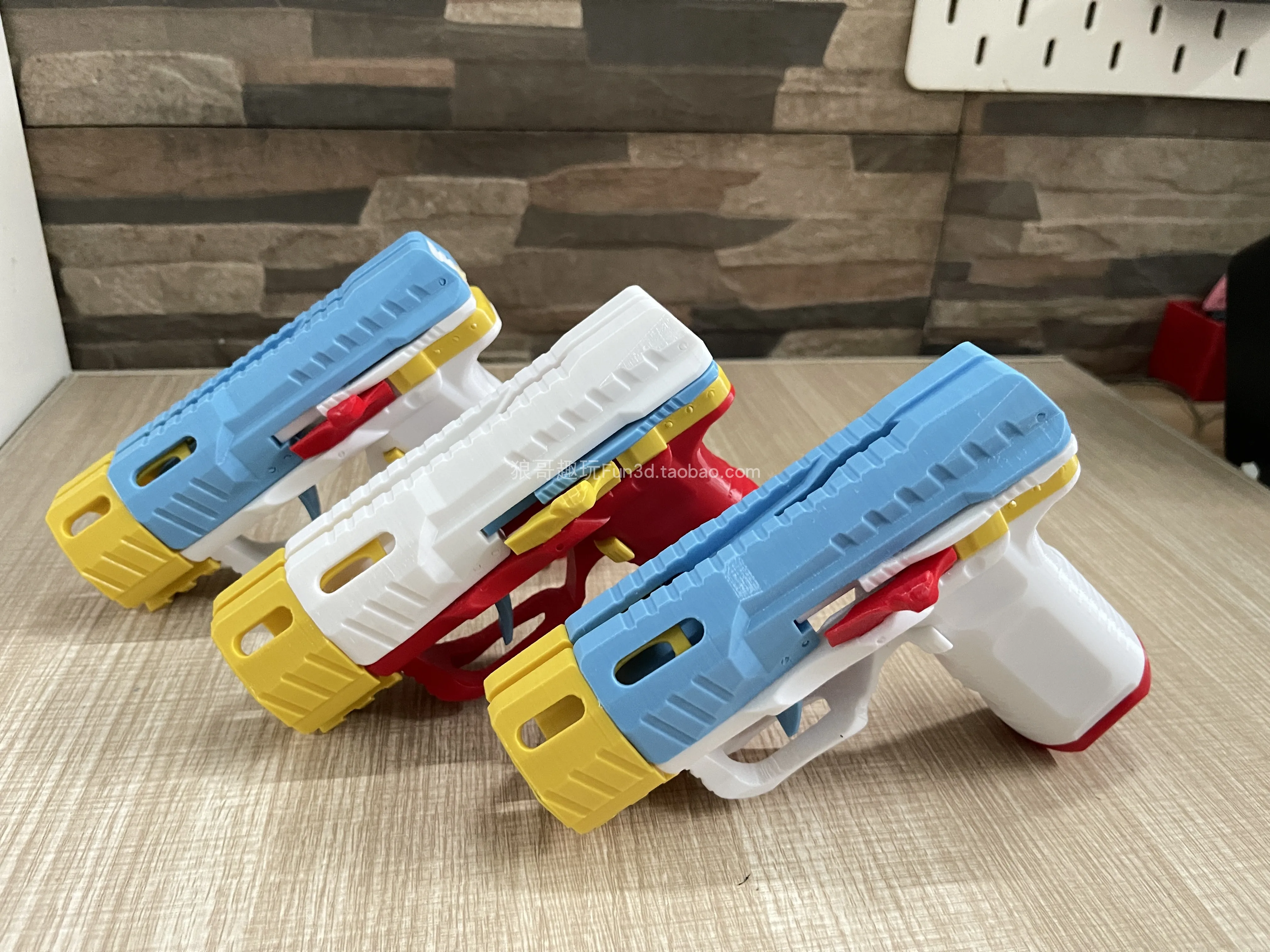 FANDAO التلقائي الميكانيكية الطيارة القرص مطلق النار 3D طباعة Block26 نموذج تعليمي آمنة السلس إطلاق لمشروع العلوم للأطفال #6