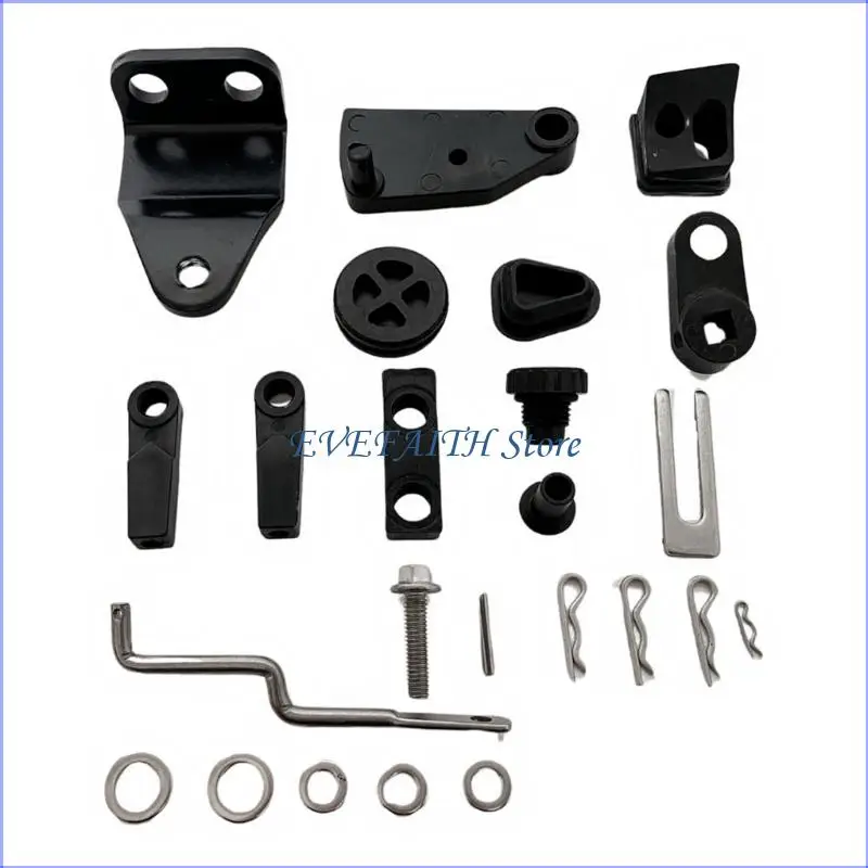 

124B 65W-48501-00 Дроссельная заслонка и переключение передач лодочного двигателя для 4-тактного двигателя F25