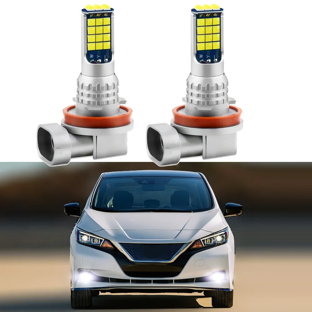 

Bravobei 리프 2011-2023 용 светодиод 자동차 안개등,שה로랄 모델에ח합, светодиодная 전면 안개등 전구 건버스, 2 степени