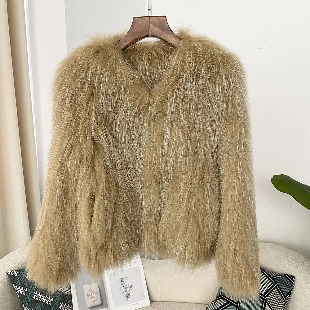 OFTBUY dwustronna dzianina zagęścić kurtka z naturalnego futra z długim rękawem dekolt w serek płaszcz zimowy damski zimowy płaszcz z prawdziwego futra szopa kobiet