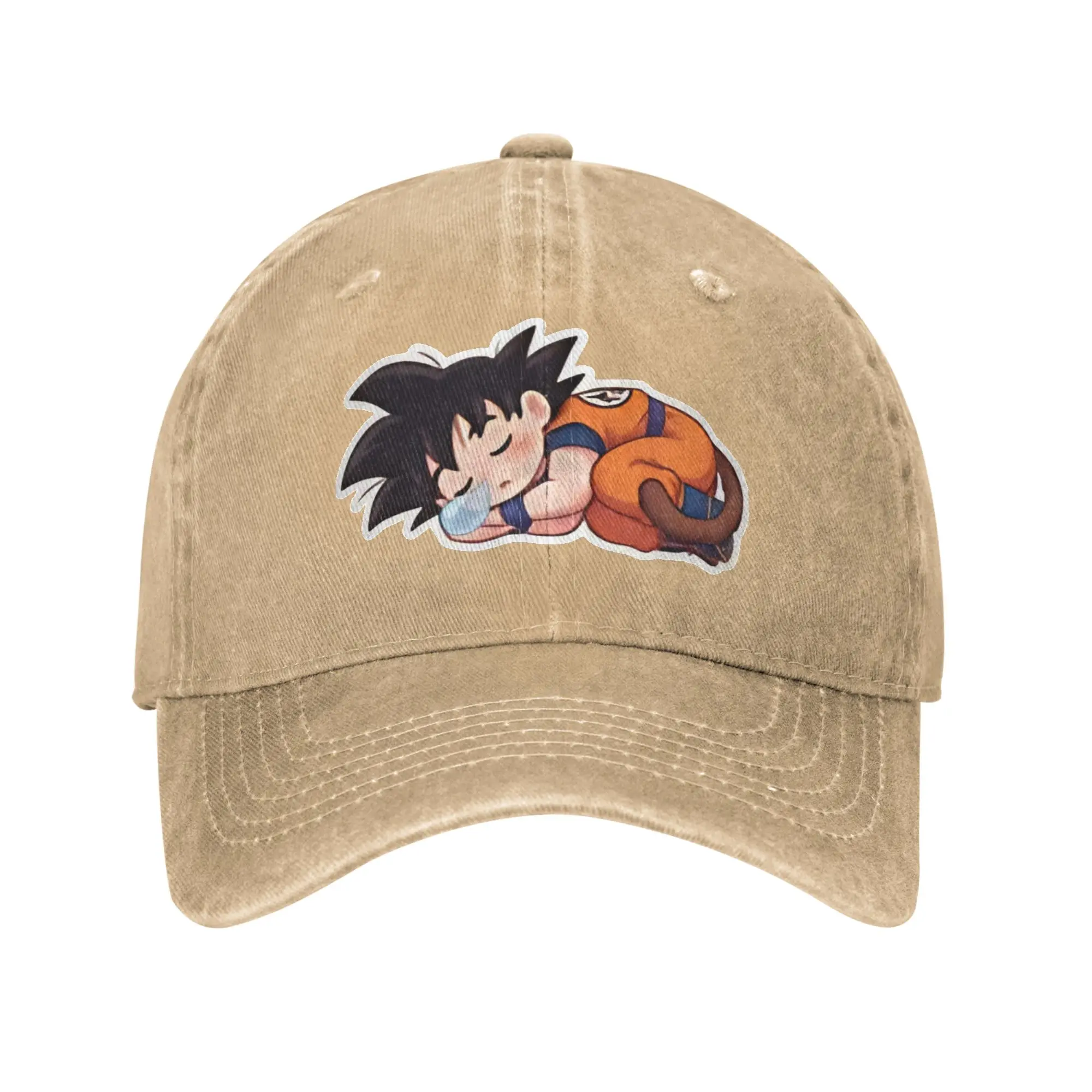 Gorra de Béisbol de Dragon Ball con Diseño de Goku Sun, Gorra Trucker para Hombre, Diseño Clásico de Primavera para Deportes al Aire Libre, Gorras de Béisbol al por Mayor
