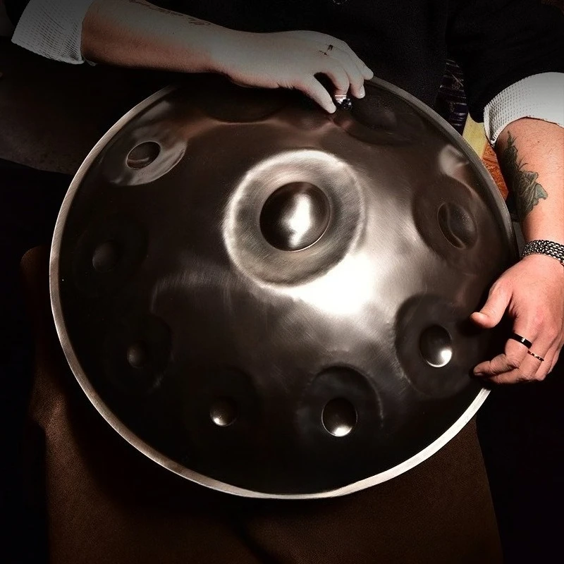 Handdisc Drum D minor Kurdish professional handdisc healing instrument 432 Hz
