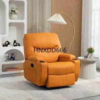 First Class Space Capsule Single Rocking Massage Chair Electric Recliner Multifunctional Lazy Sofa Living Room Leather