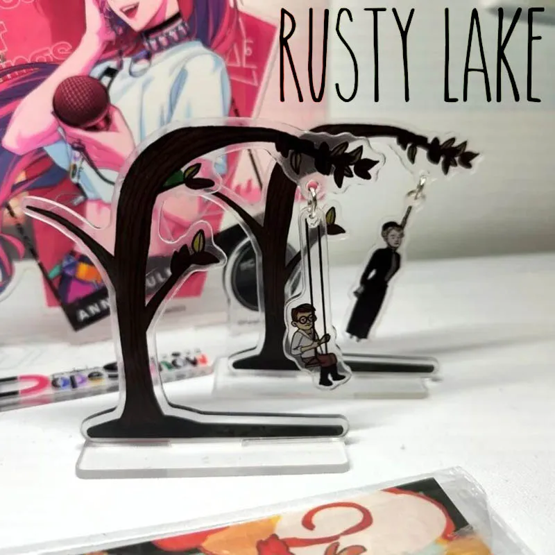 

Игра Rusty Lake Эмма Фрэнк, акриловая подвеска для косплея, фигурка, подставка, тарелка, аксессуары, украшения, реквизит