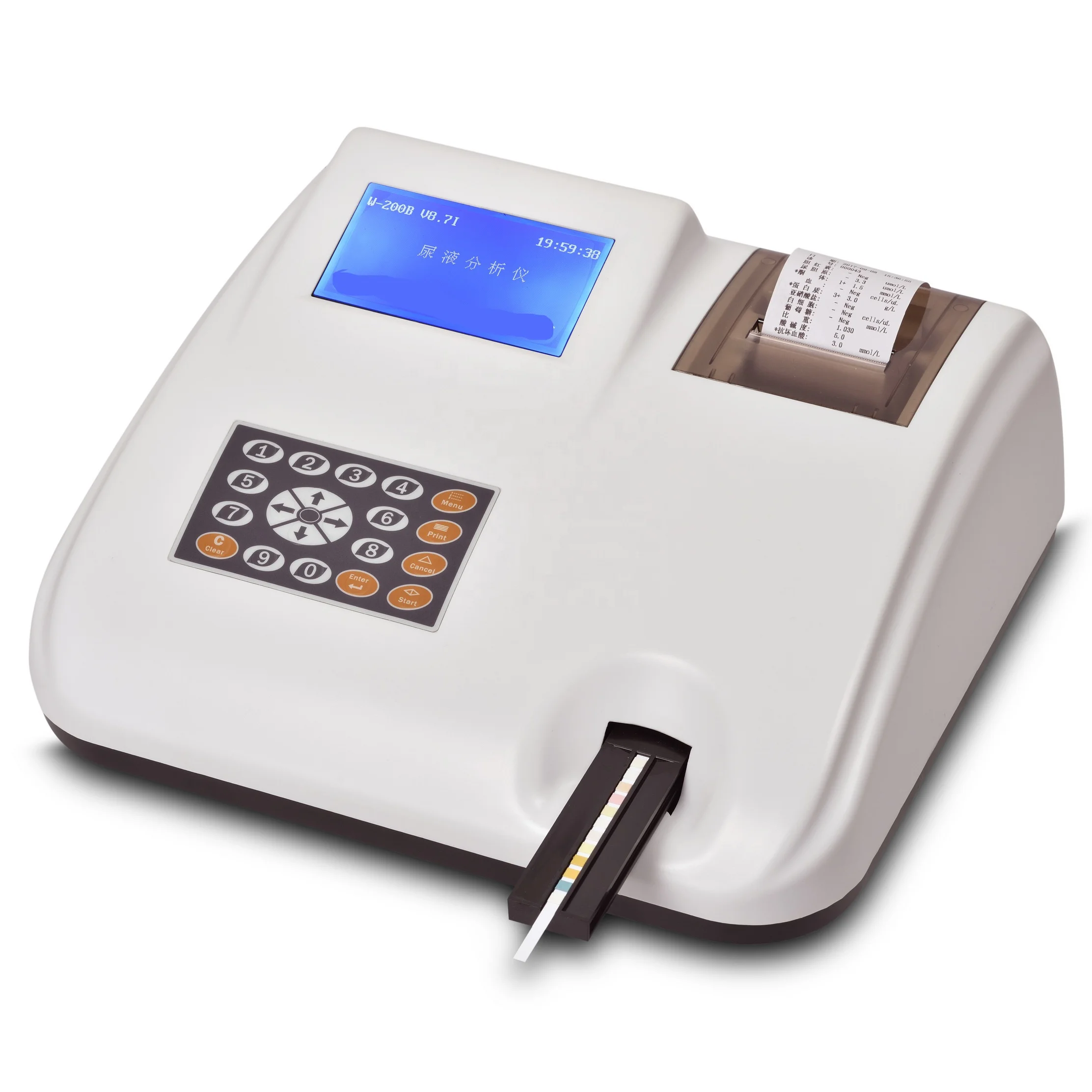 POCT Medical Lab Equipment Portable Semi-Automated Urine Analyzer