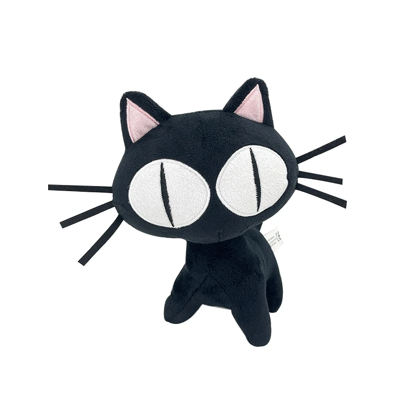 黒の猫のキャラクター,トリグガンの最大ぬいぐるみ,高品質のギフト