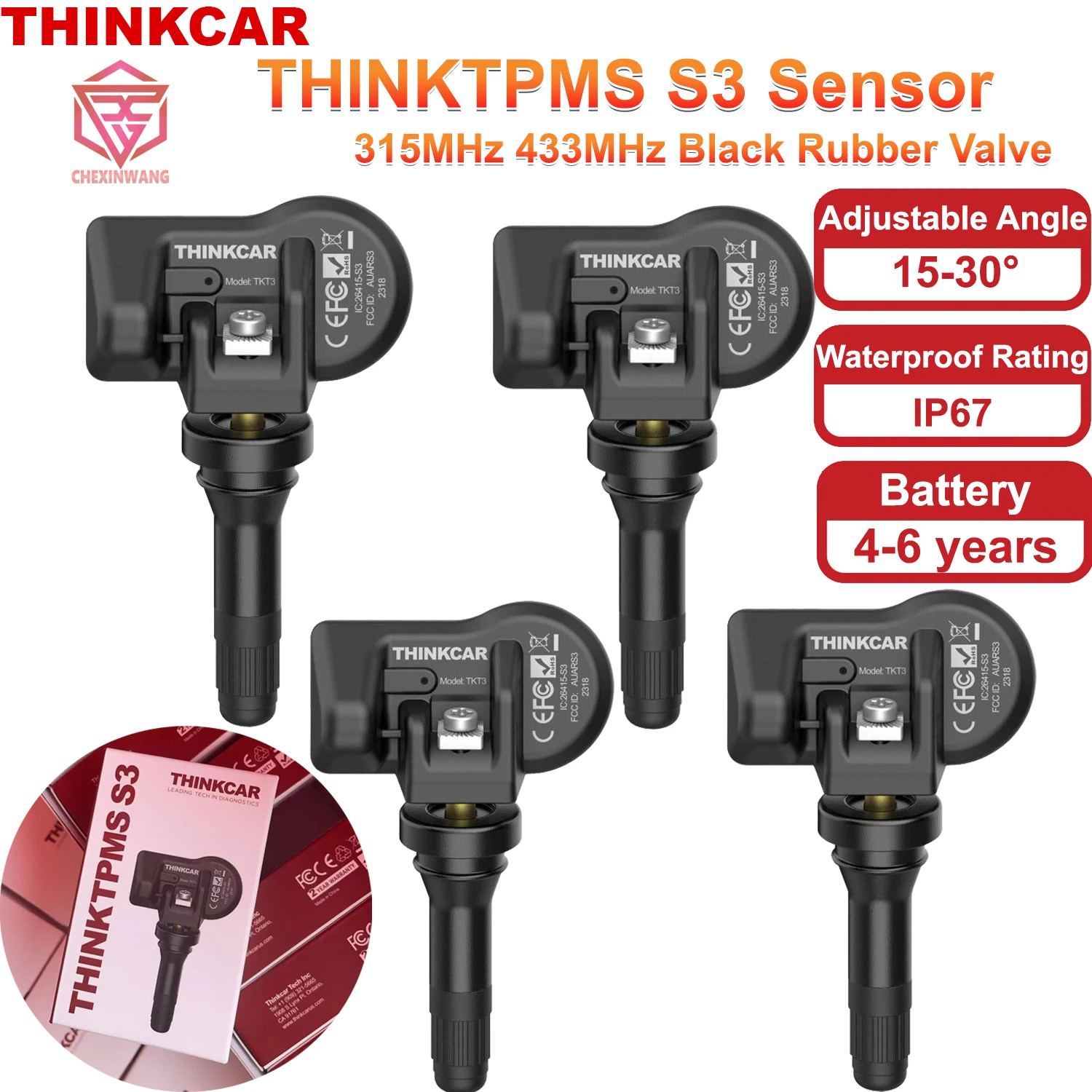sensor-de-presion-de-neumaticos-thinkcar-thinktpms-s3-con-valvula-de-goma-negra-315mhz-433mhz-programable-compatible-con-la-herramienta-thinkcar-tpms