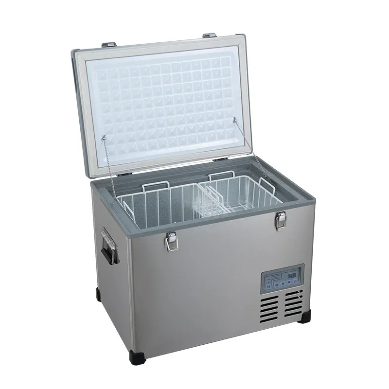 

45L Car Refrigerator Mini Fridge Small Freezer 12V Compressor Portable Cooler 12v car mini refrigerator