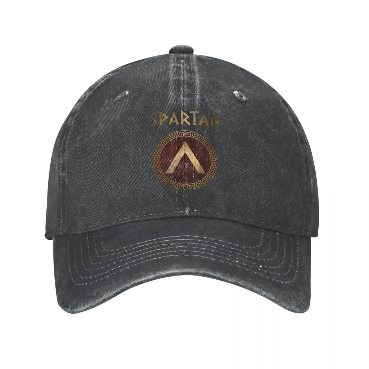 Spartan Shield Lambda Ancient Lacedaemonian Symbol of Sparta Cowboy Hat hard hat Mens Tennis Women'S