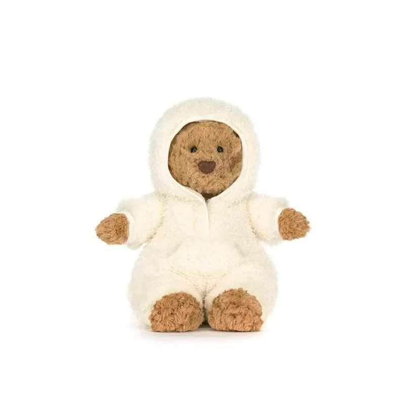 Nieuwe lente limited edition pluche knuffel Barcelona Beer Narcissus Bloem Rustgevende Geurige Bonnie Zhizhen Serie Bonnie Konijn