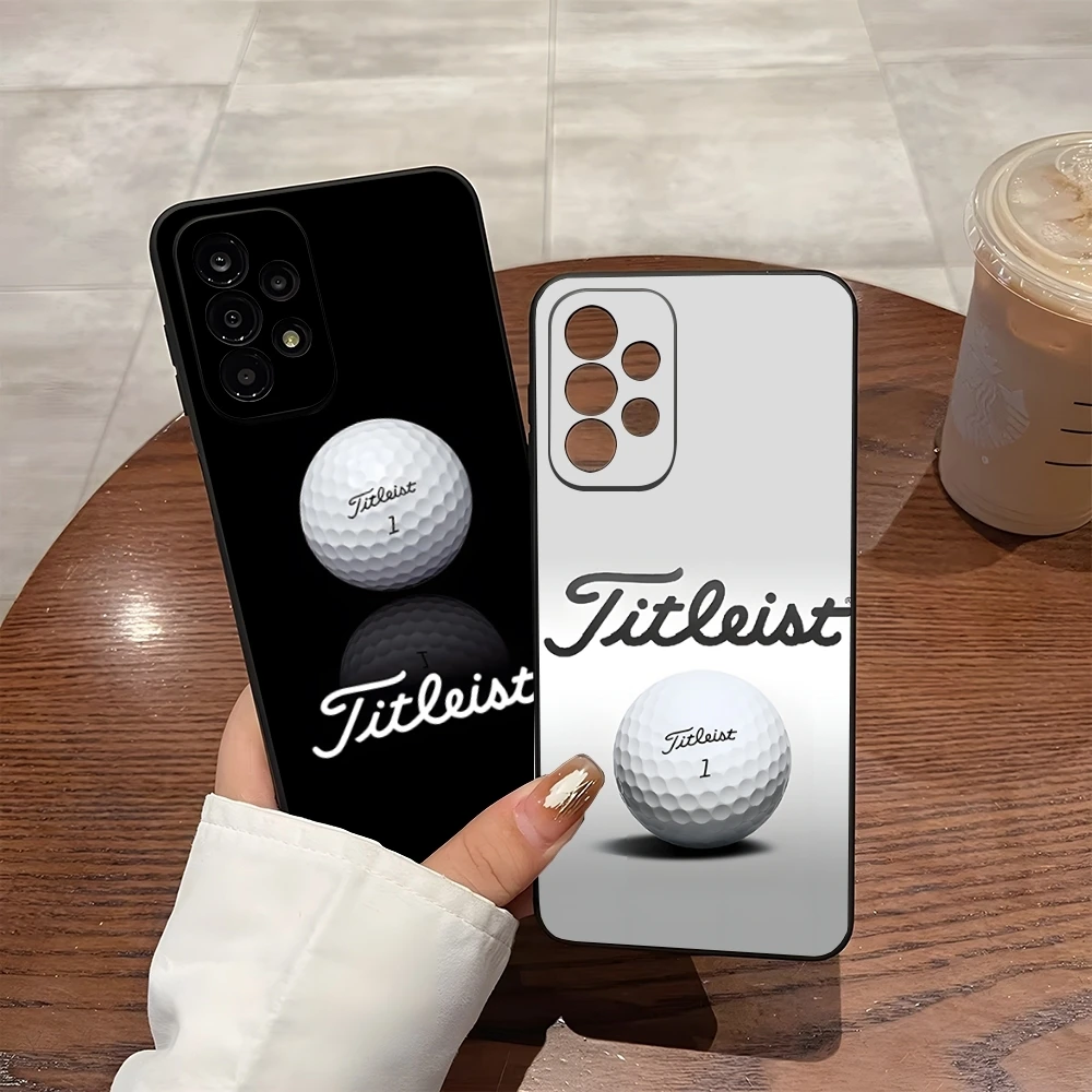 Sport Golf Ball Golf Titleists Phone Case For Samsung S24 Ultra S23 Fe S22 S20 S21 Plus A13 A14 A54 A34 A24 A53 Note 20 Cover